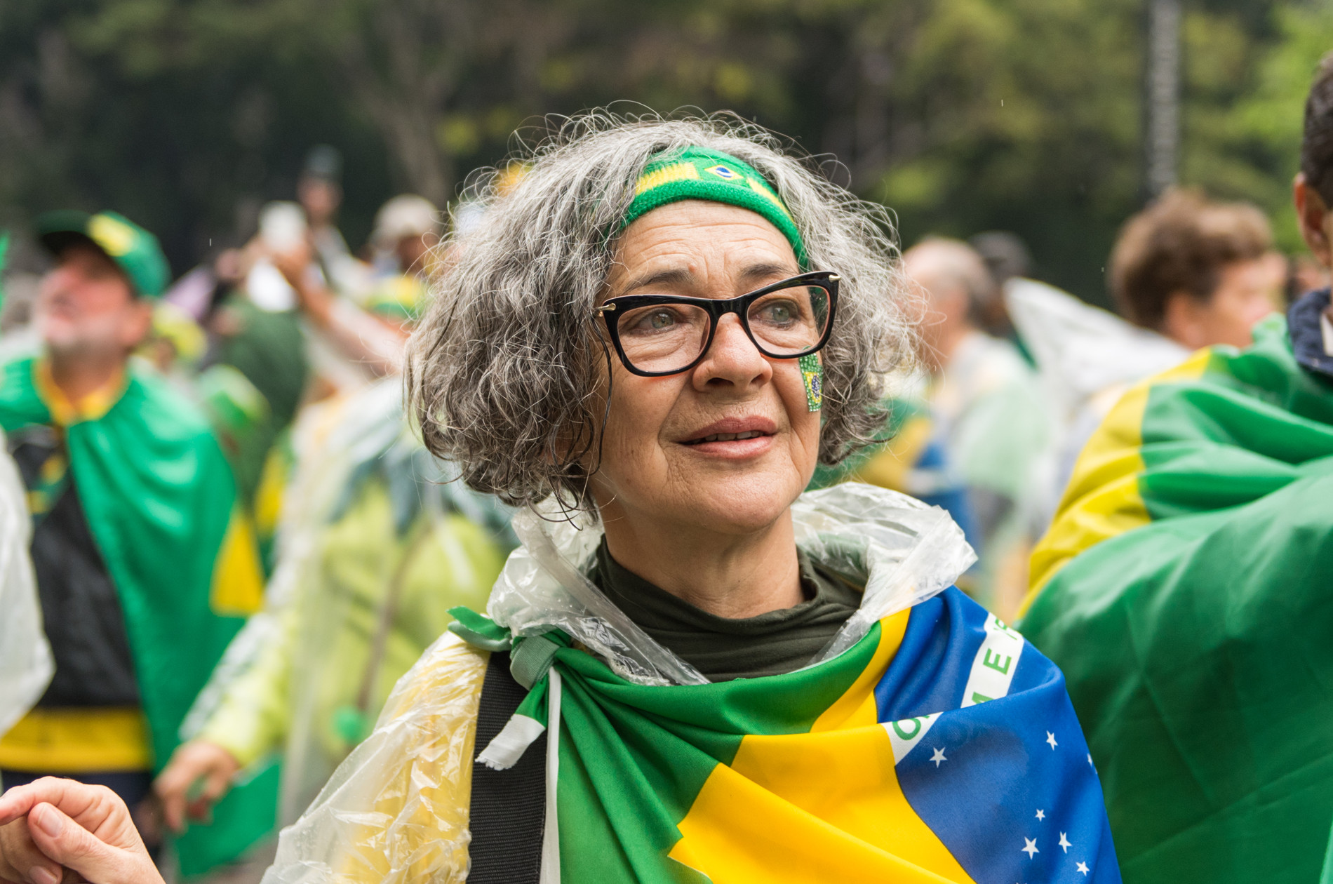 Manifestantes no 7 de Setembro - Av. Paulista | Luciano Braz Fotografia